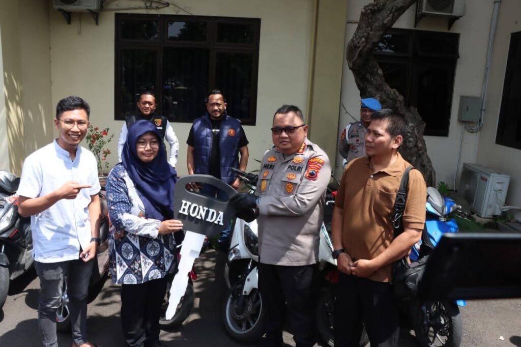 Polrestabes Semarang Ungkap Kasus Curanmor, Empat Tersangka Diamankan