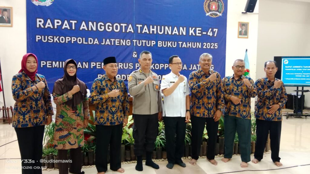 PUSKOPPOLDA Jawa Tengah, Menyelenggarakan RAT ke- 47, Tutup Buku 2025 Dan Pergantian Pengurus